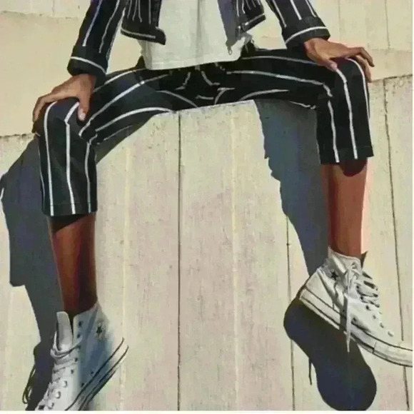 Volcom striped crop ankle pants, 24. G - Picture 2 of 14